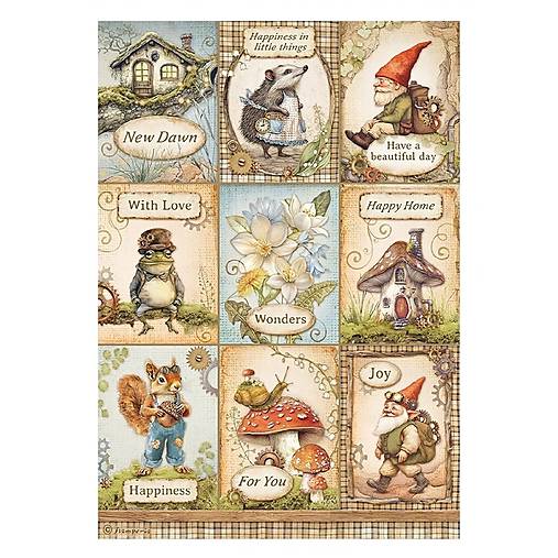 Papier - Ryžový papier Stamperia DFSA 41015 - 17699453_