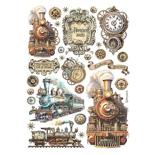 Papier - Ryžový papier Stamperia DFSA 4988 - 17699473_