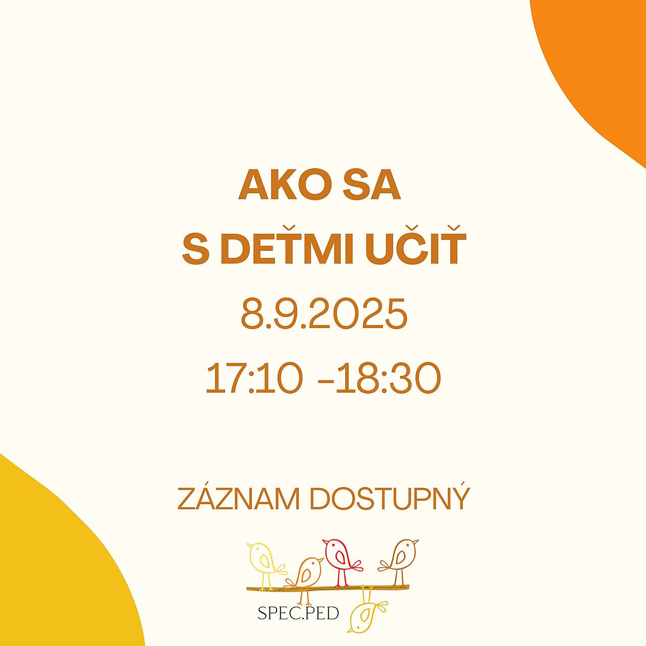 Ako sa s deťmi učiť - webinár