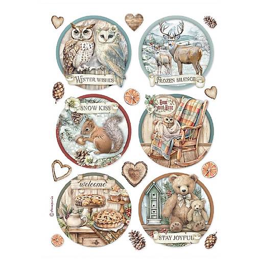 Papier - Ryžový papier Stamperia DFSA 41057 - 17699502_