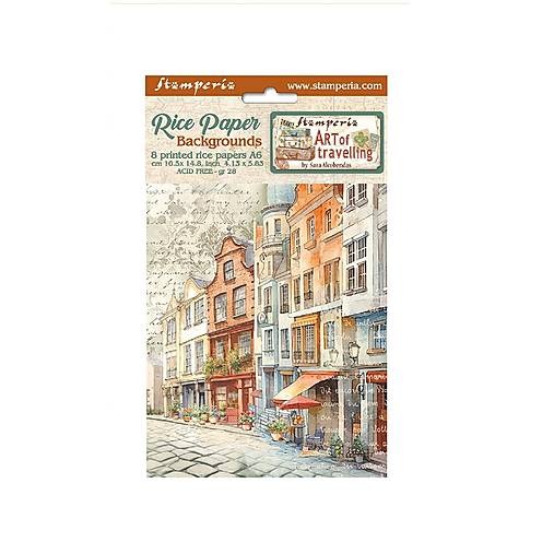 Papier - Ryžový papier Stamperia set DFSAK6035 - 17699729_