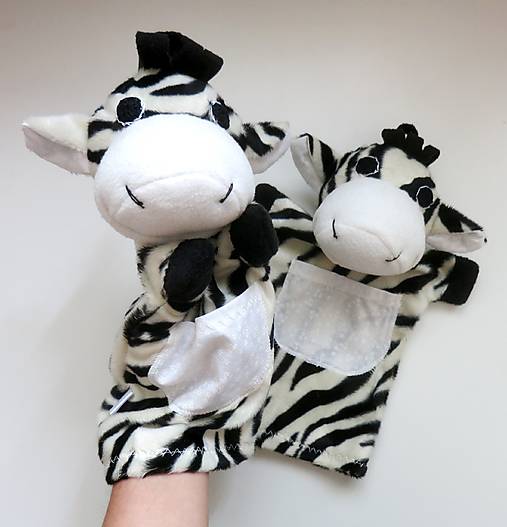 Maňuška zebra (na objednávku)