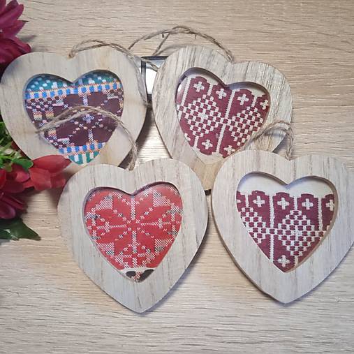 Dekorácie - Srdiečko pre Vás - 17700507_