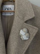 Brošne - Brošňa - rukavičky - 17702946_