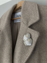 Brošne - Brošňa - rukavičky - 17702948_