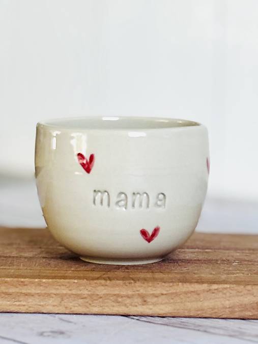 Love - pohárik cappuccino mama (200ml, bez uška)