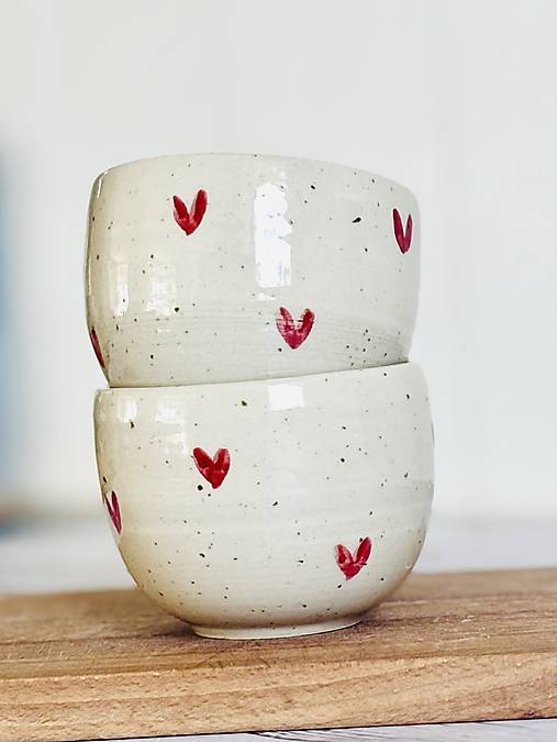 Dotty Love - pohárik cappuccino (200ml, bez uška)