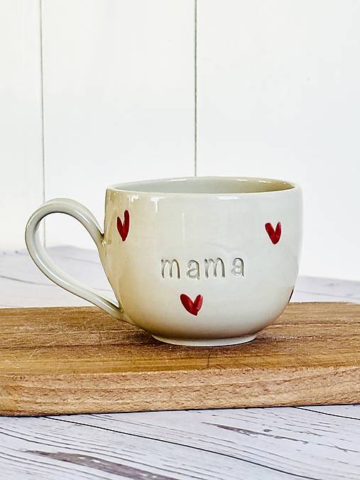 Love - šálka cappuccino mama (200ml, s uškom)