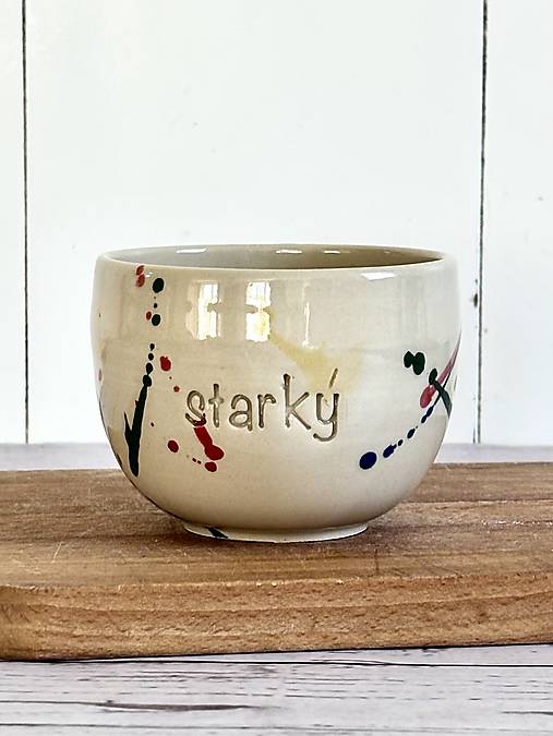Vincent - pohárik cappuccino  starký (200ml, bez uška)