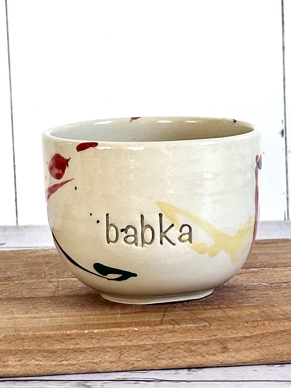 Vincent - pohárik cappuccino babka (200ml, bez uška)