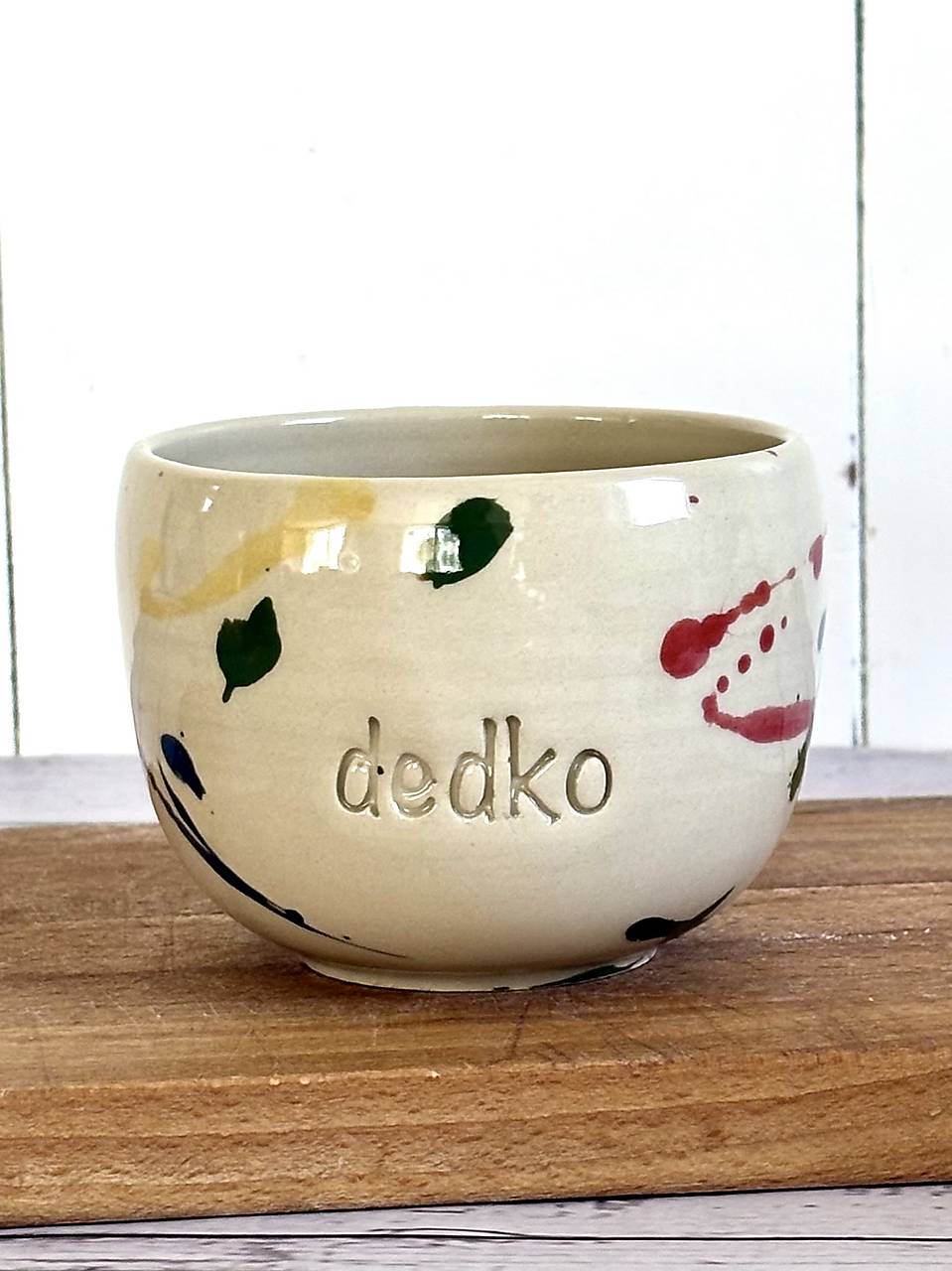 Vincent - pohárik cappuccino dedko (200ml, bez uška)
