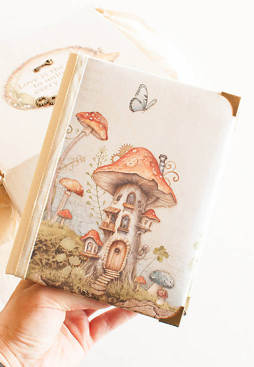Papiernictvo - Fotoalbum v magickom lese - 17704278_