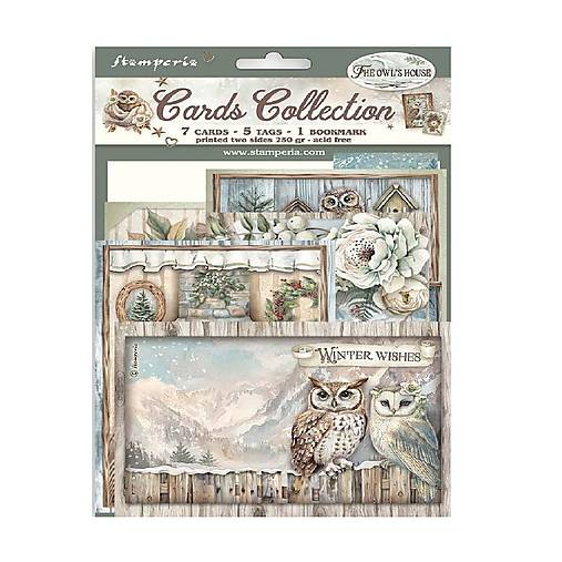 Papier - Kolekcia kariet Stamperia The Owl's House - 17707615_