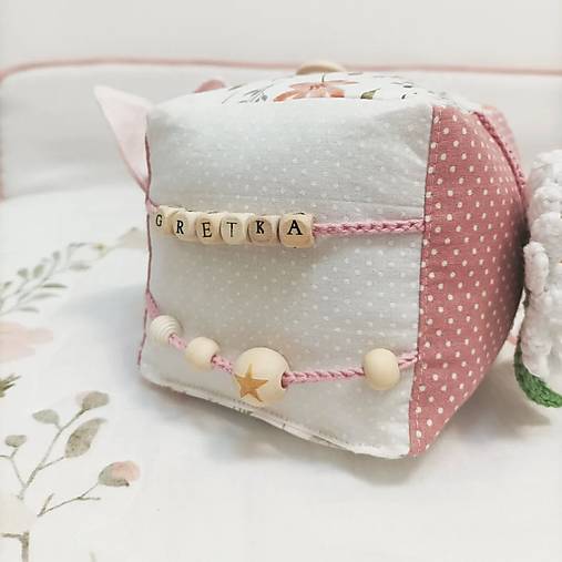 mušelínový Baby girl box 
