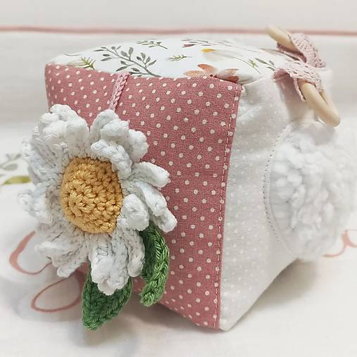 mušelínový Baby girl box 