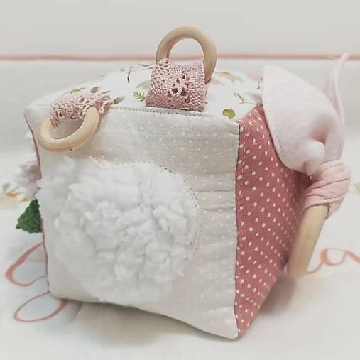 mušelínový Baby girl box 