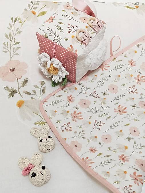mušelínový Baby girl box 