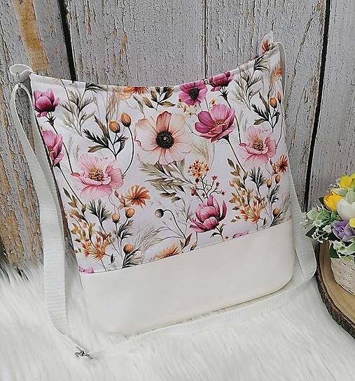 Kabelky - Crossbody (Letné kvety) - 17706862_
