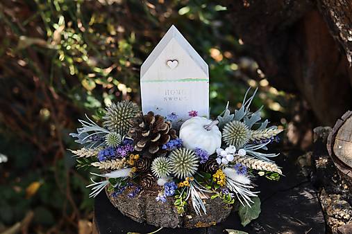 Dekorácie - Jesenný aranžmán - 17706082_