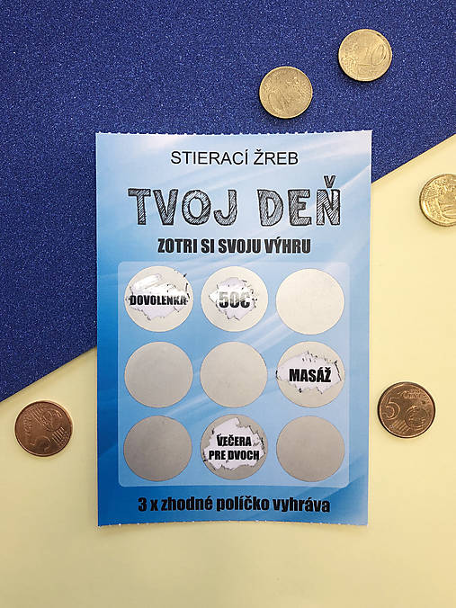 Papiernictvo - Narodeninový stierací žreb - 17706440_