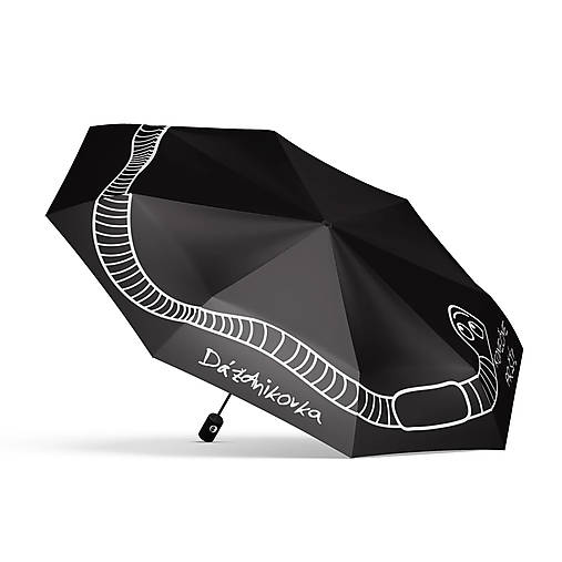 Skladací dáždnik Dáždnikovka BLACK