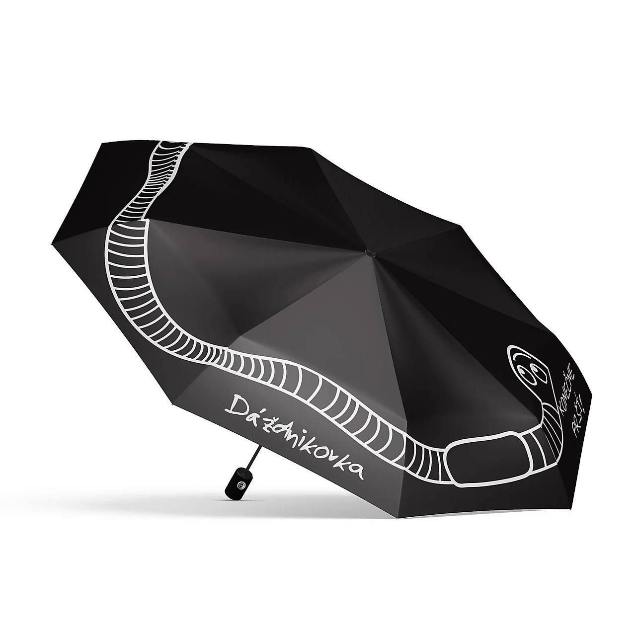 Skladací dáždnik Dáždnikovka BLACK