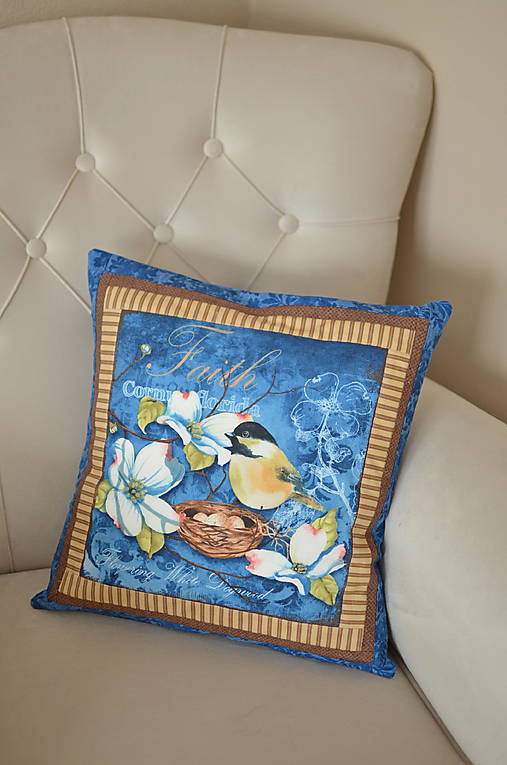 Úžitkový textil - Štýlový a elegantný vankúš - 17709939_