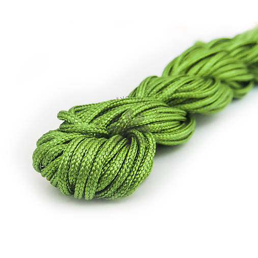 Galantéria - (3683) Nylónová šnúrka, 1 mm - 24 metrov - 17712671_