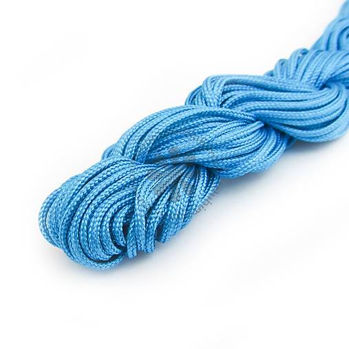 Galantéria - (3710) Nylónová šnúrka, 1 mm - 24 metrov - 17712692_