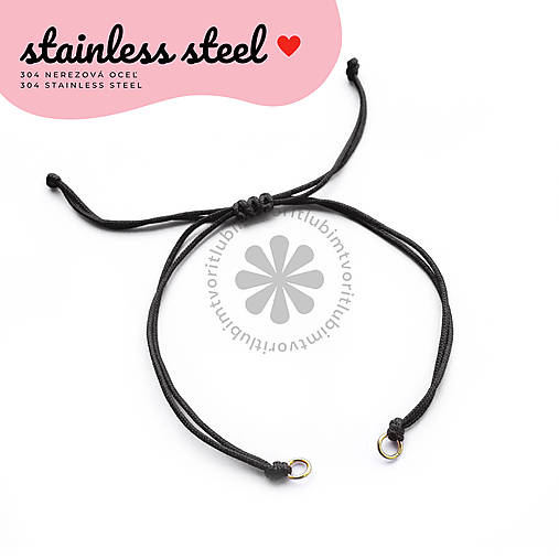 Komponenty - (5847) Komponent na DIY náramok - 1 ks - 17712748_