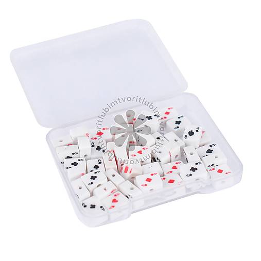 Korálky - (5880) Krabička s kartami - 1 ks - 17712958_