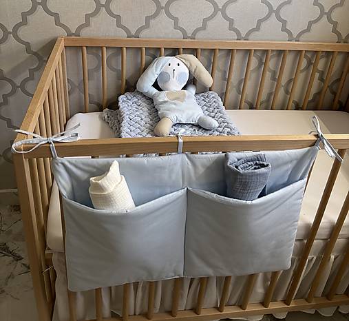 Detský textil - Jednofarebný kapsár - 17714843_