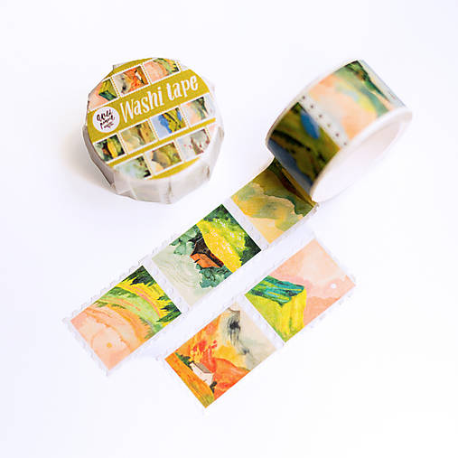 Papier - Washi páska - Krajiny - 17715045_