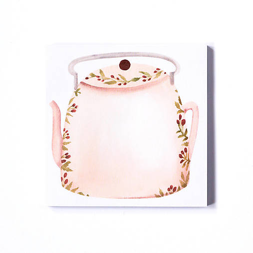 Papier - Lepiaci bloček "čaj o piatej"  - 17715178_