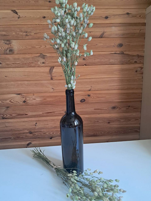 Dekorácie - Kytička zo silenky - 17715916_