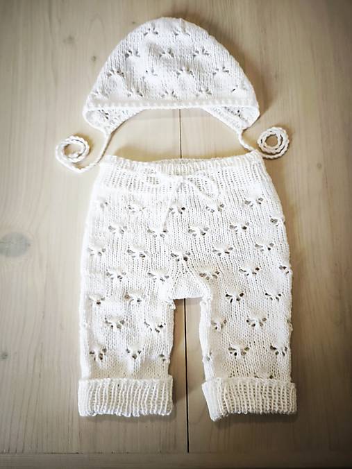 Detské oblečenie - Galoty s motýlikmi 100% Cotton - 17715802_