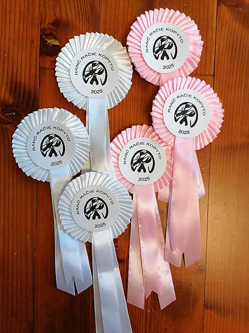 Iné doplnky - Kokardy jednorazové s rôznym motívom _ viac farieb  - 17715374_