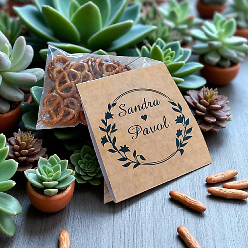 Darčeky pre svadobčanov - Svadobné praclíky 4 - 17717804_