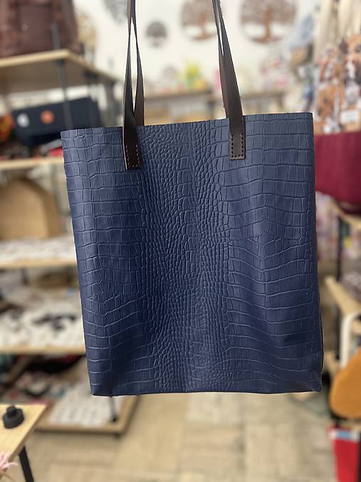 Kožená nákupná taška  (6)