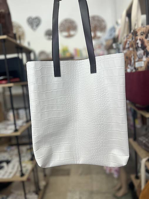 Kožená nákupná taška  (9)