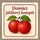 Úložné priestory & Organizácia - Rôzne etikety na kompóty 02 - 8 x 8 cm - 17719991_