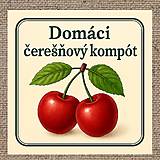 Úložné priestory & Organizácia - Rôzne etikety na kompóty 02 - 8 x 8 cm - 17719992_