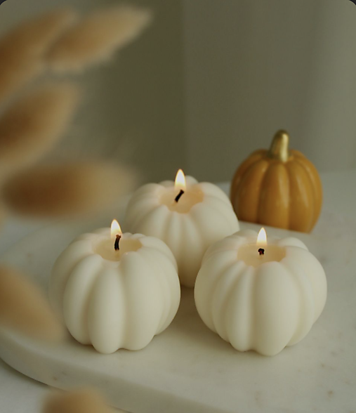 Sviečky - Tekvica Pumpkin Spice - 17720827_