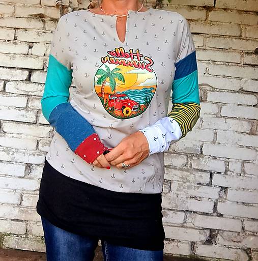 Tričko prodloužené