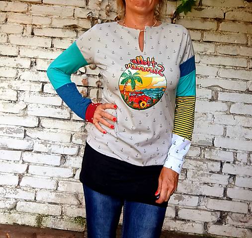 Tričko prodloužené