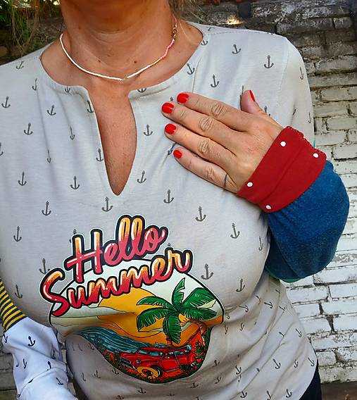 Tričko prodloužené