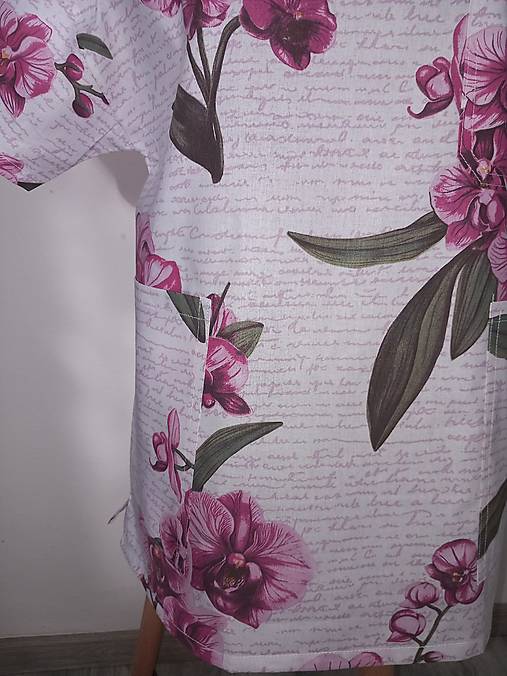 Zdravotnícka blúza orchidea