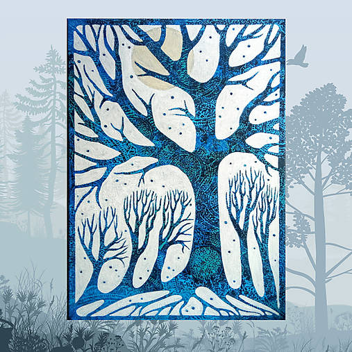 Obrazy - Ticho stromov (70x50) - 17720913_