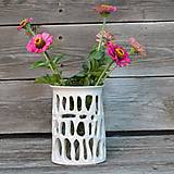 Nádoby - Keramická mísa bílá - 17722502_