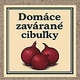 Úložné priestory & Organizácia - Rôzne etikety na zaváraniny 01 - 6 x 6 cm - 17721347_
